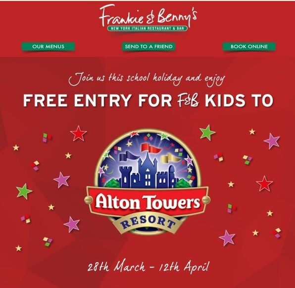 pizza alton towers vouchers 2 for 1 2019 pizza alton towers vouchers 2 for 1 2019