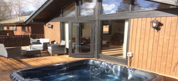 Fabulous Log Cabin For 6 People In Northumberland National Park