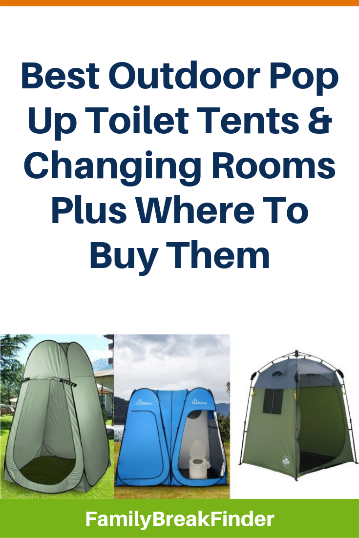Best Outdoor Pop Up Toilet Tents & Changing Rooms Plus Where To Buy