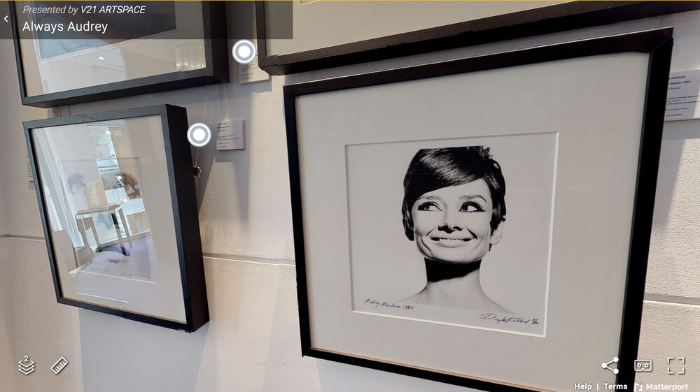 Artspace - ALWAYS AUDREY - Virtual tour Museum2