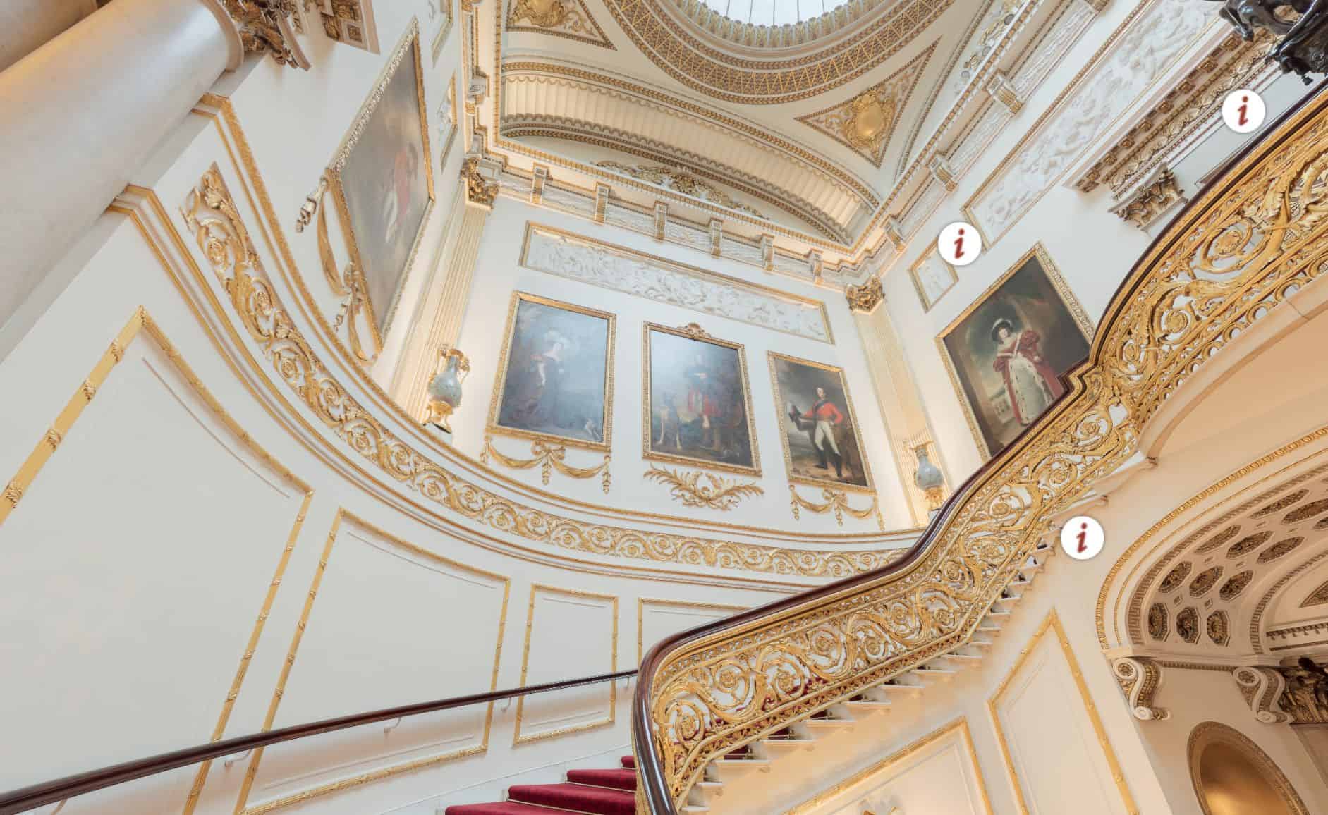 Buckingham Palace, London virtual tour - tourist destination