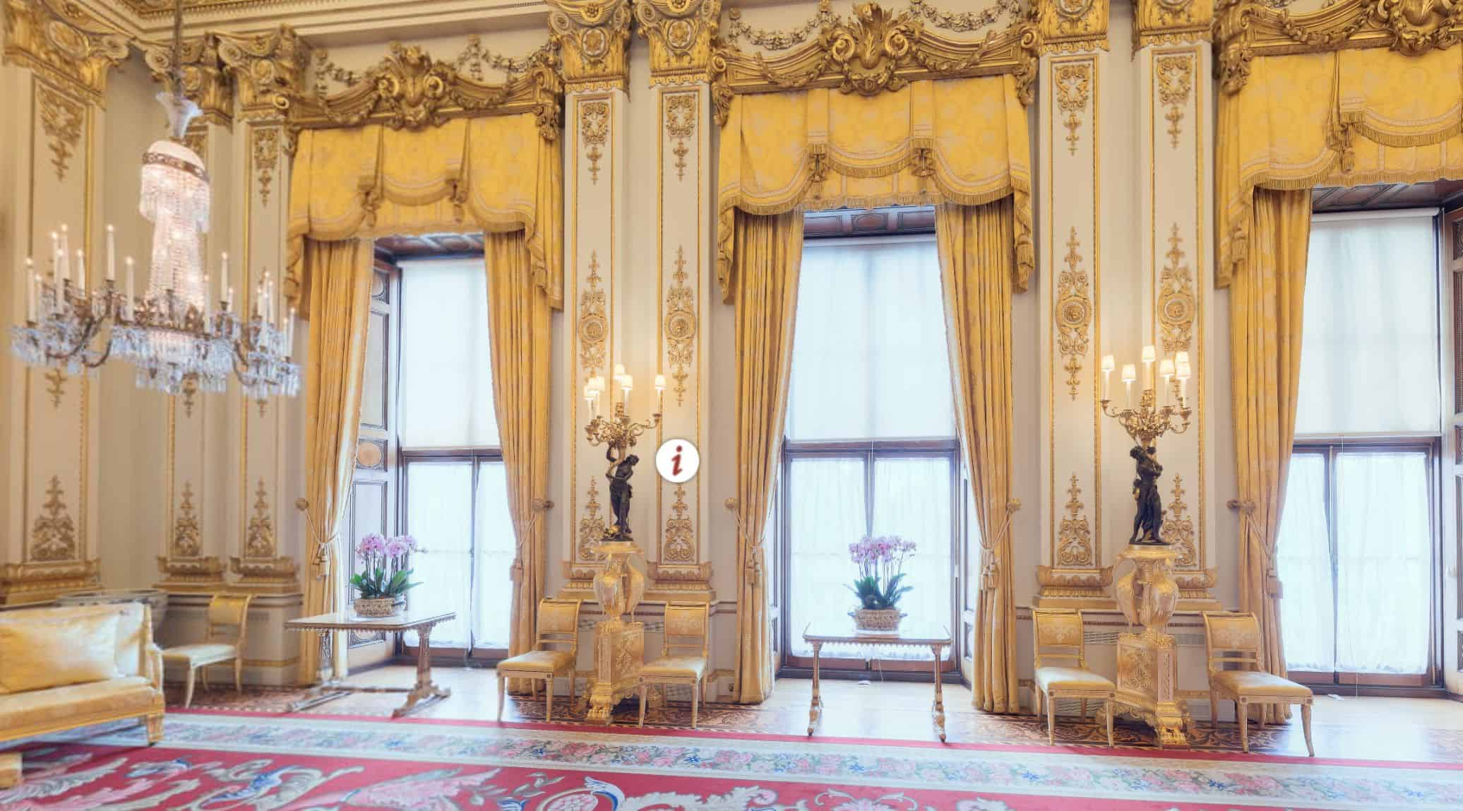 Buckingham Palace, London virtual tour - tourist destination