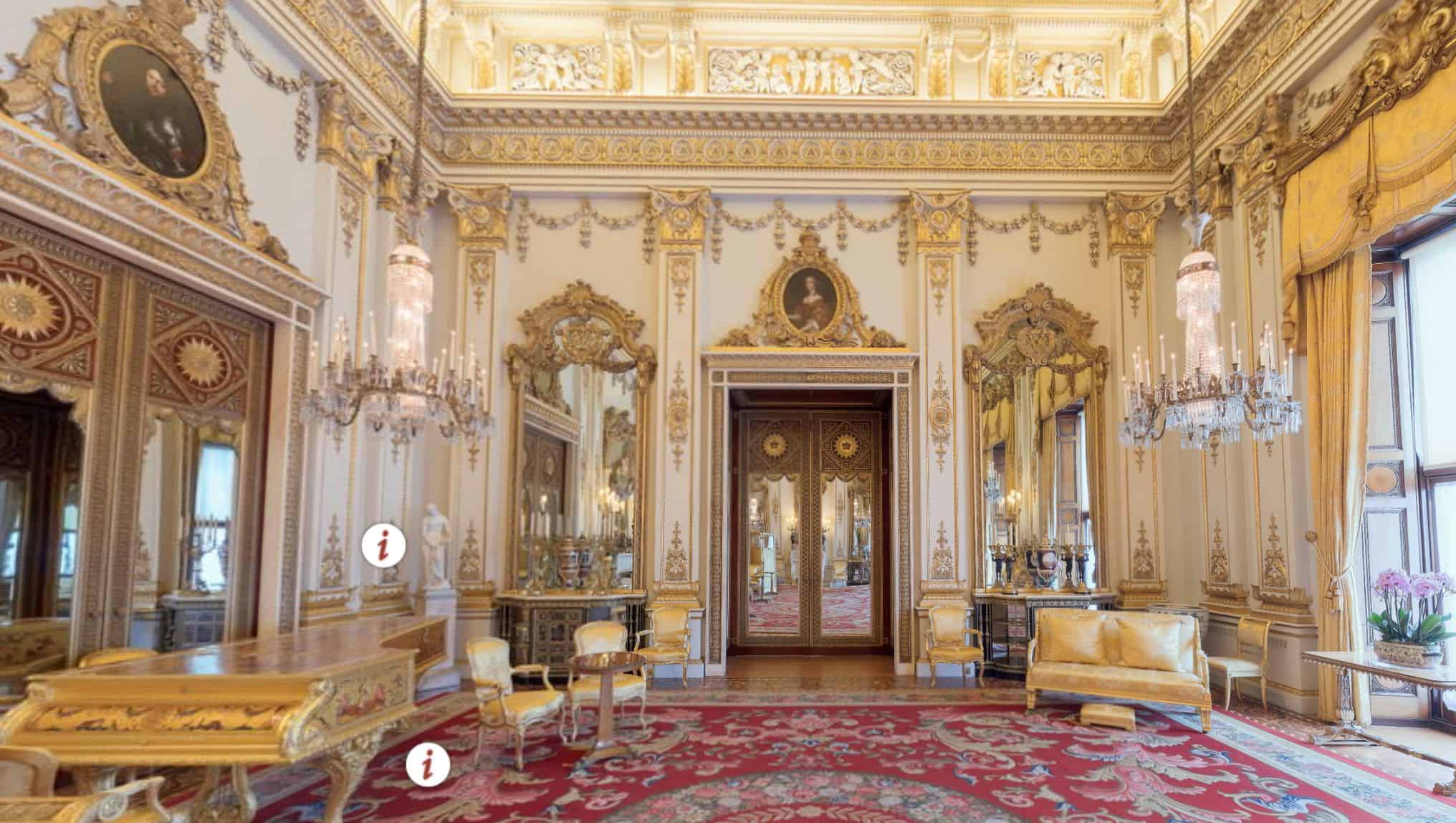 Buckingham Palace, London virtual tour - tourist destination