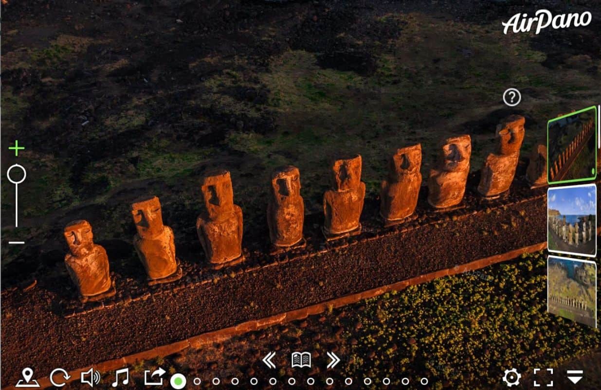 Easter Island virtual tour - tourist destination