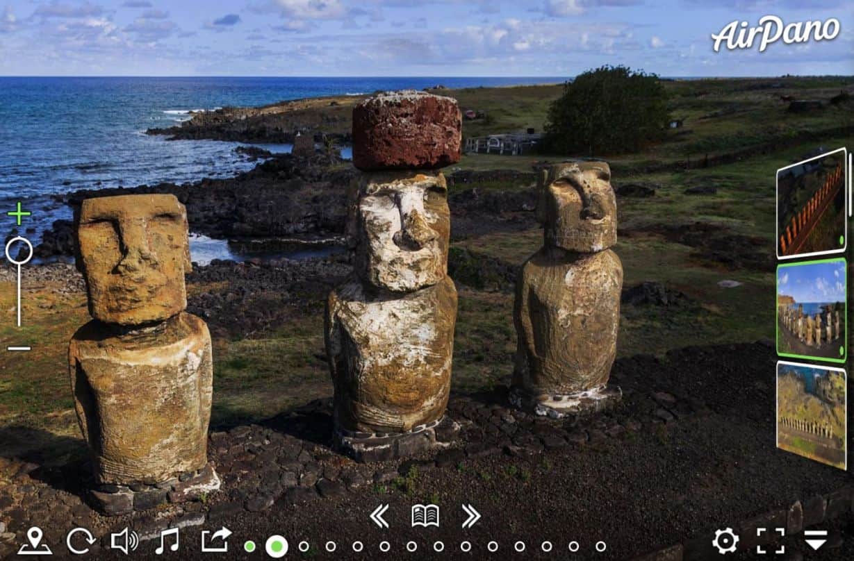 Easter Island virtual tour - tourist destination