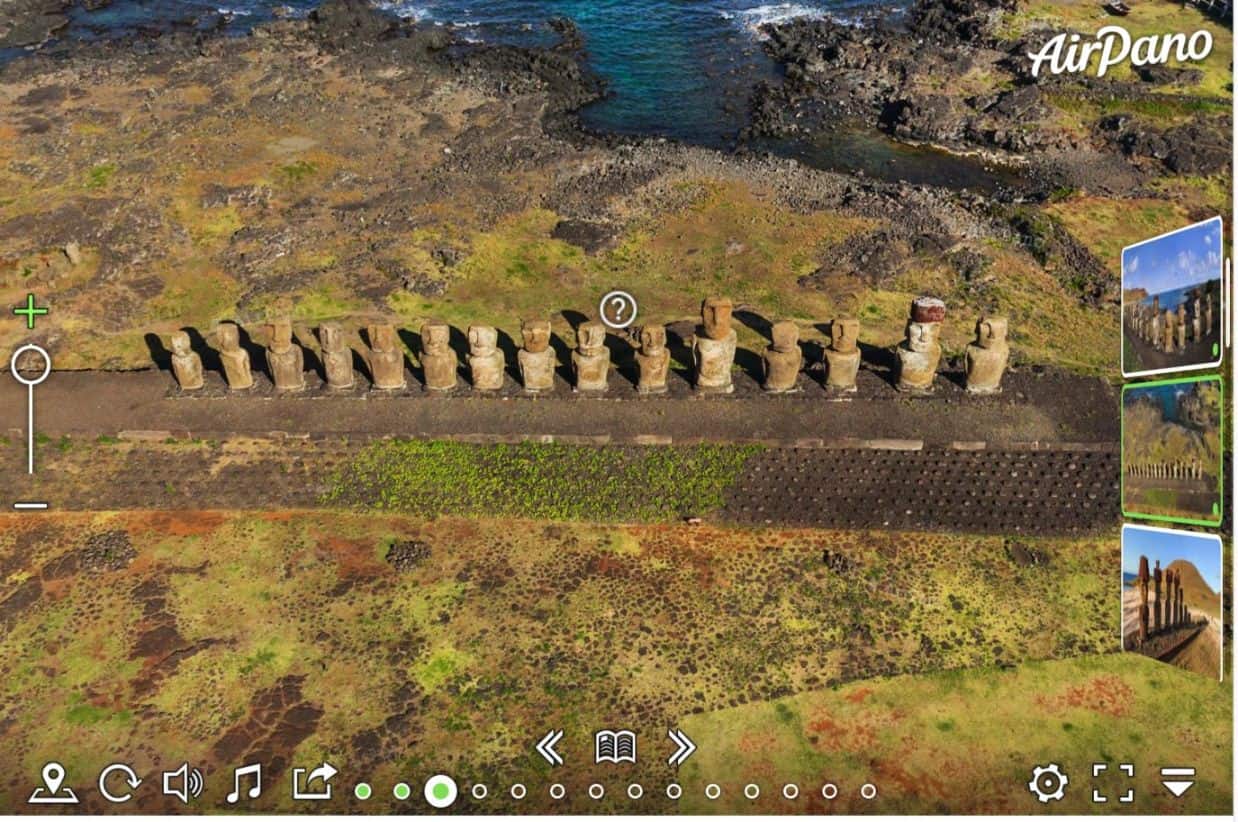 Easter Island virtual tour - tourist destination