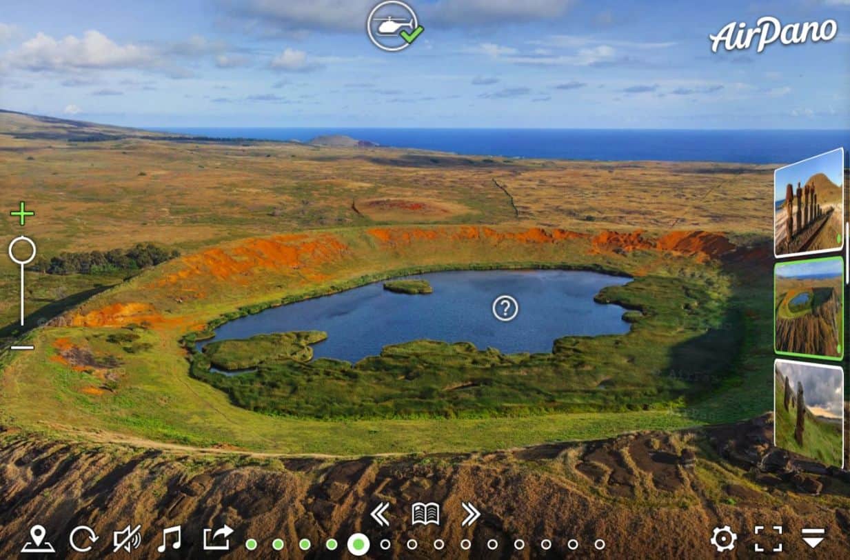 Easter Island virtual tour - tourist destination