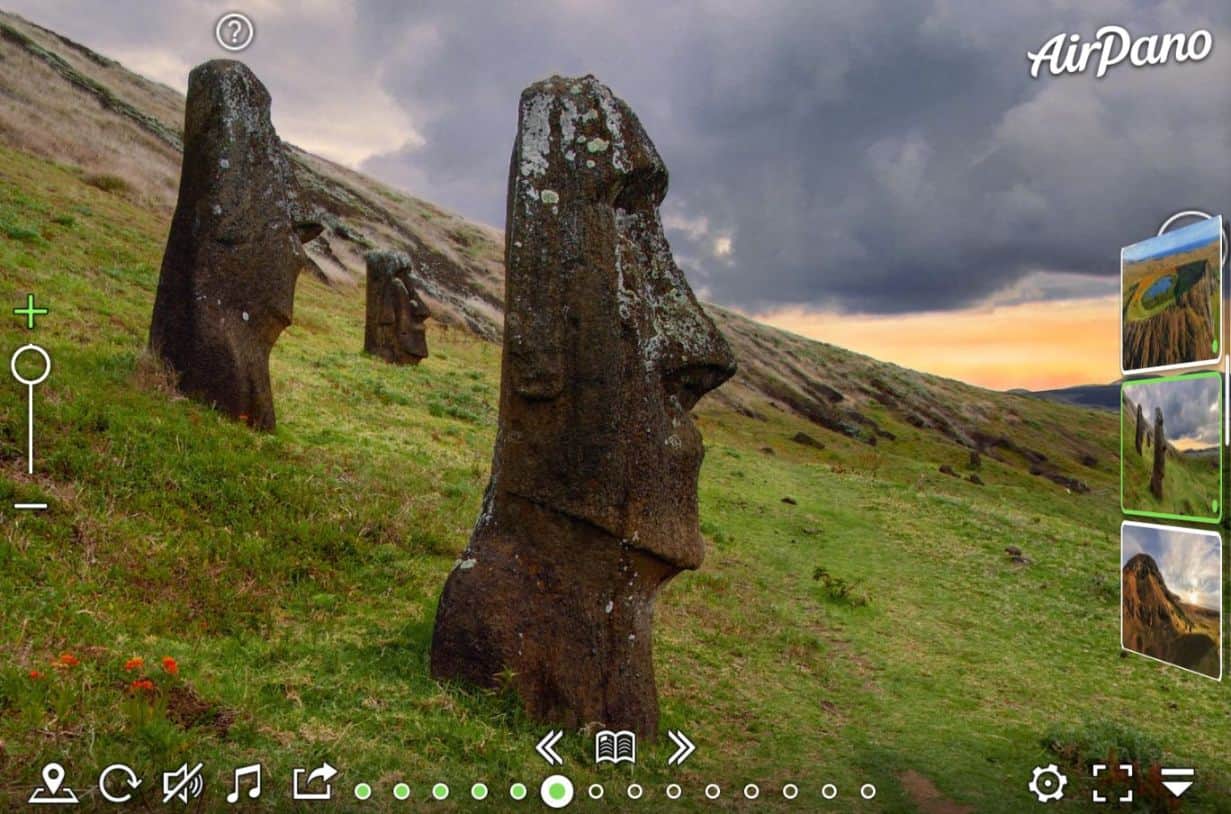 Easter Island virtual tour - tourist destination