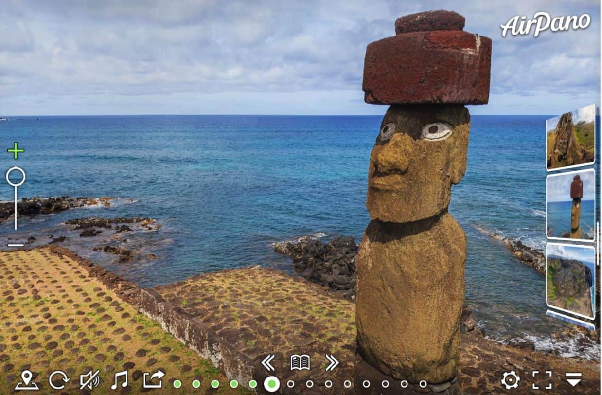 Easter Island virtual tour - tourist destination