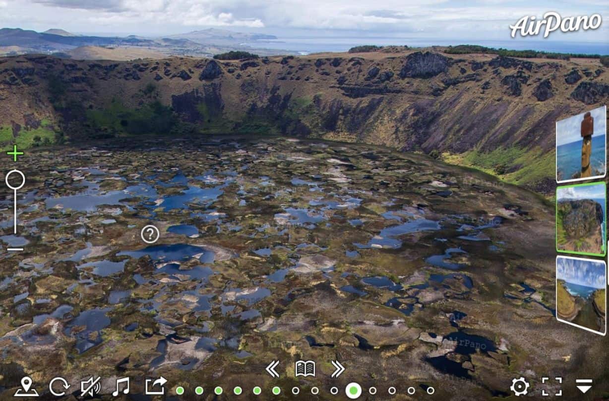 Easter Island virtual tour - tourist destination