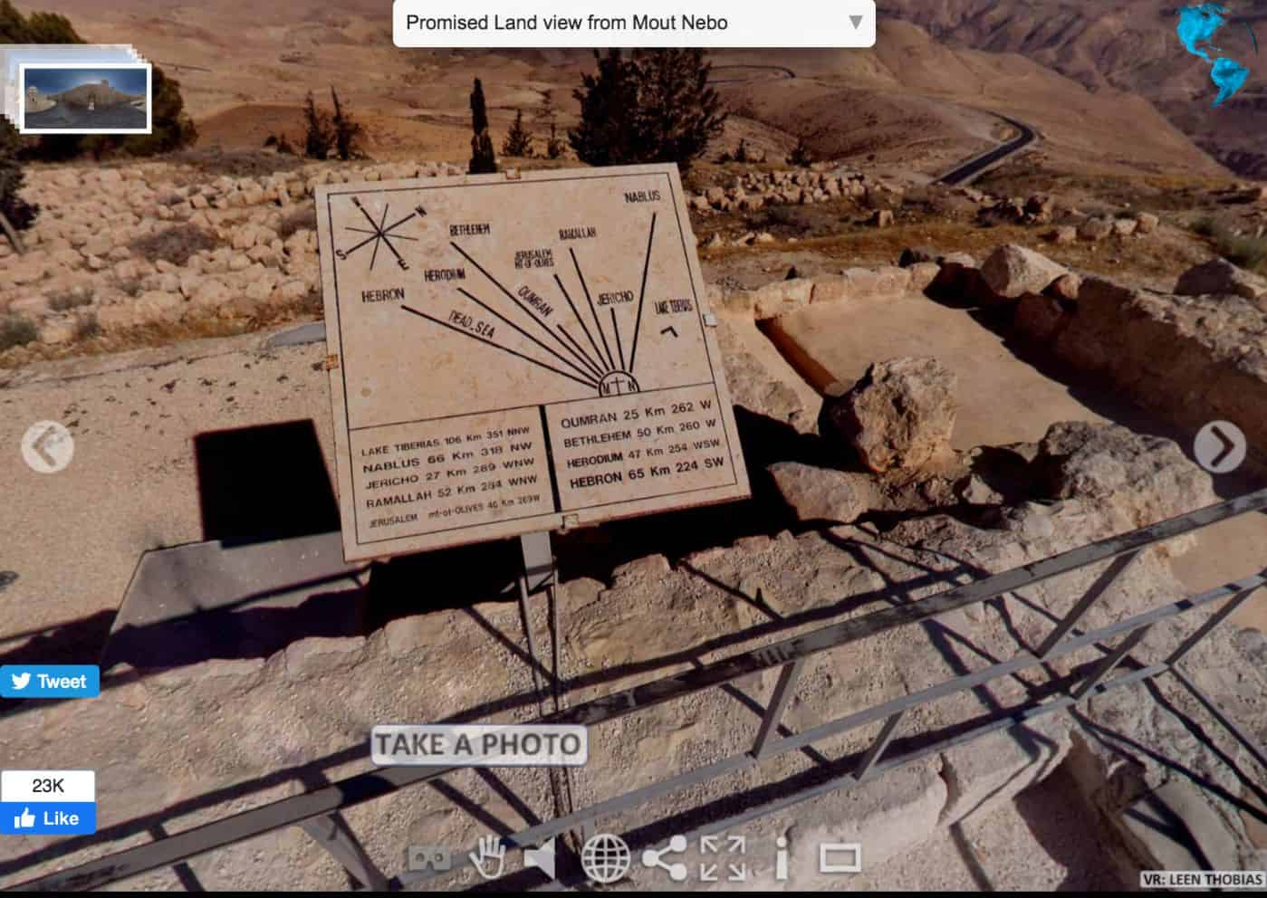 Holy Land virtual tour - tourist destination