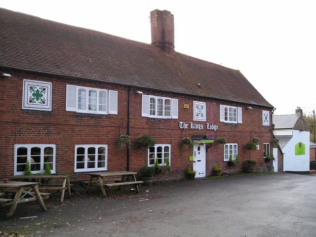 External view of 17th century elegant family hotel, King's Lodge