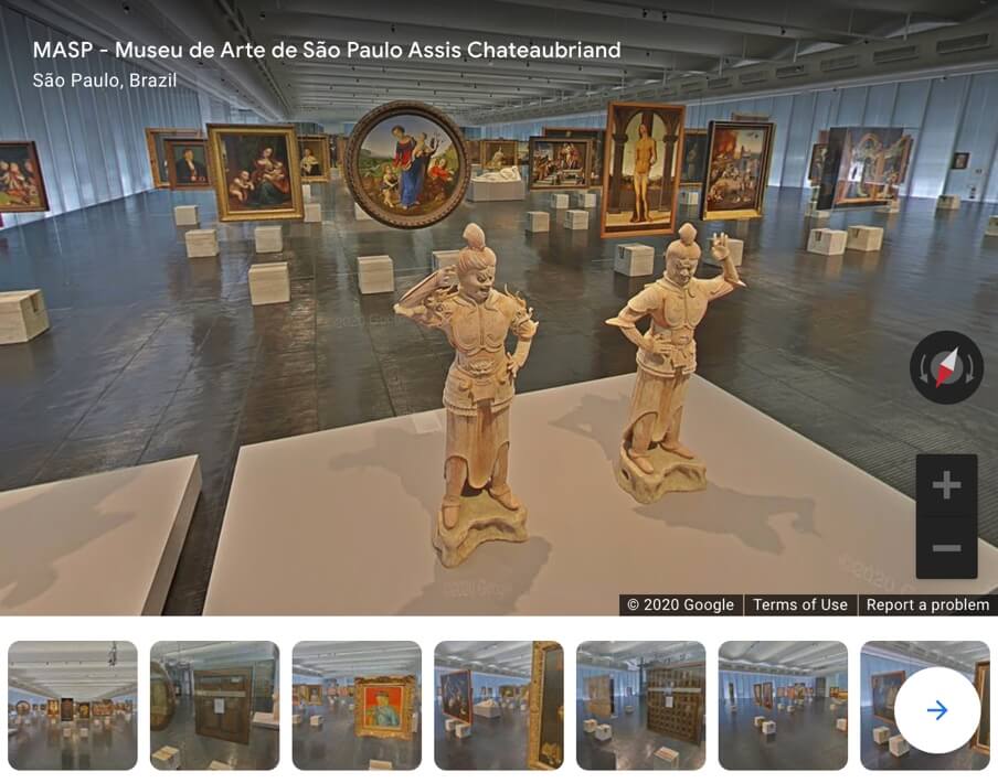 Museu de Arte de São Paulo (MASP), Sao Paolo, Brazil VIRTUAL TOUR