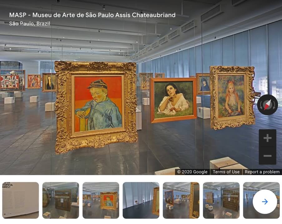 Museu de Arte de São Paulo (MASP), Sao Paolo, Brazil VIRTUAL TOUR