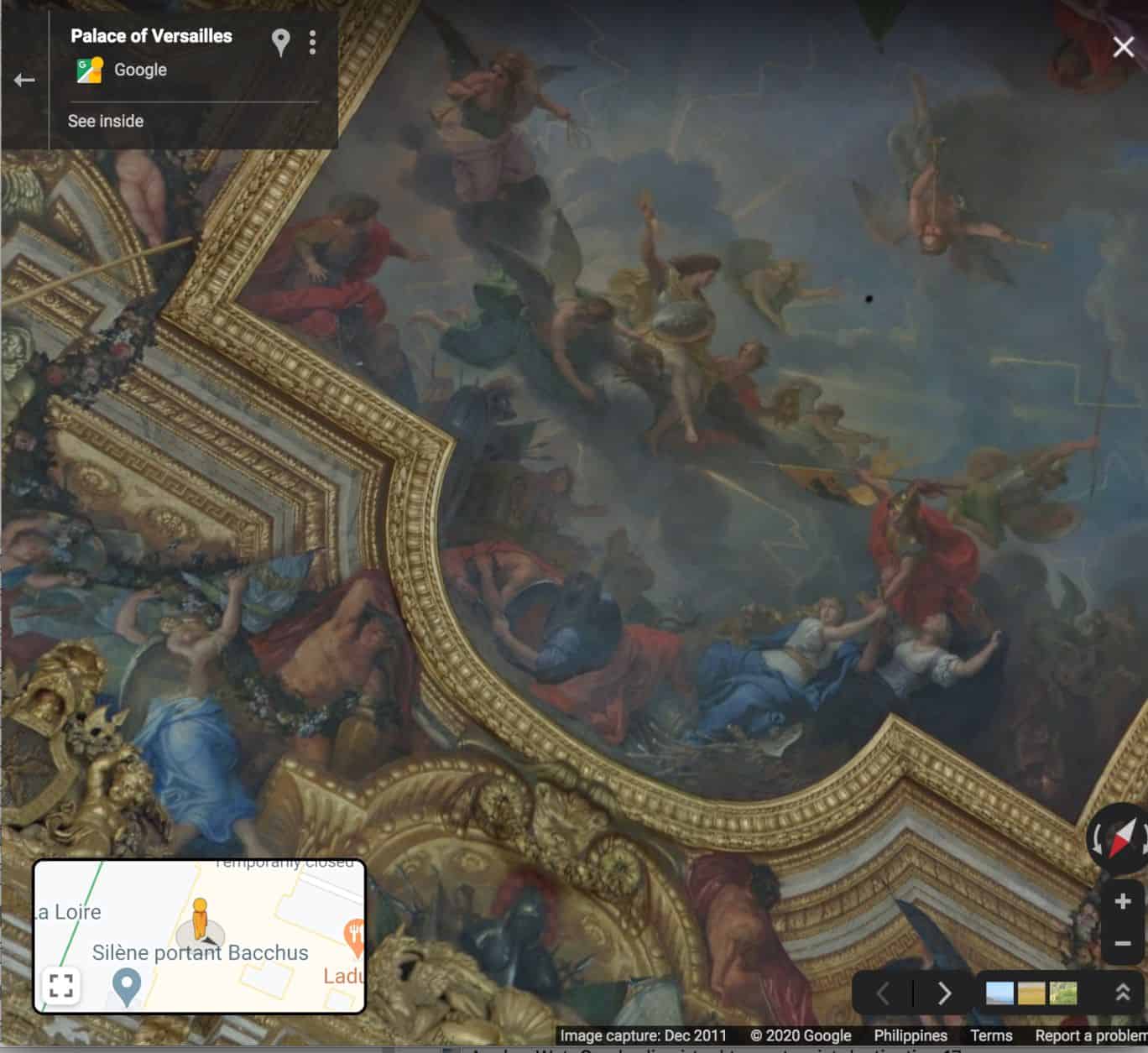 Palace of Versailles virtual tour - tourist destination