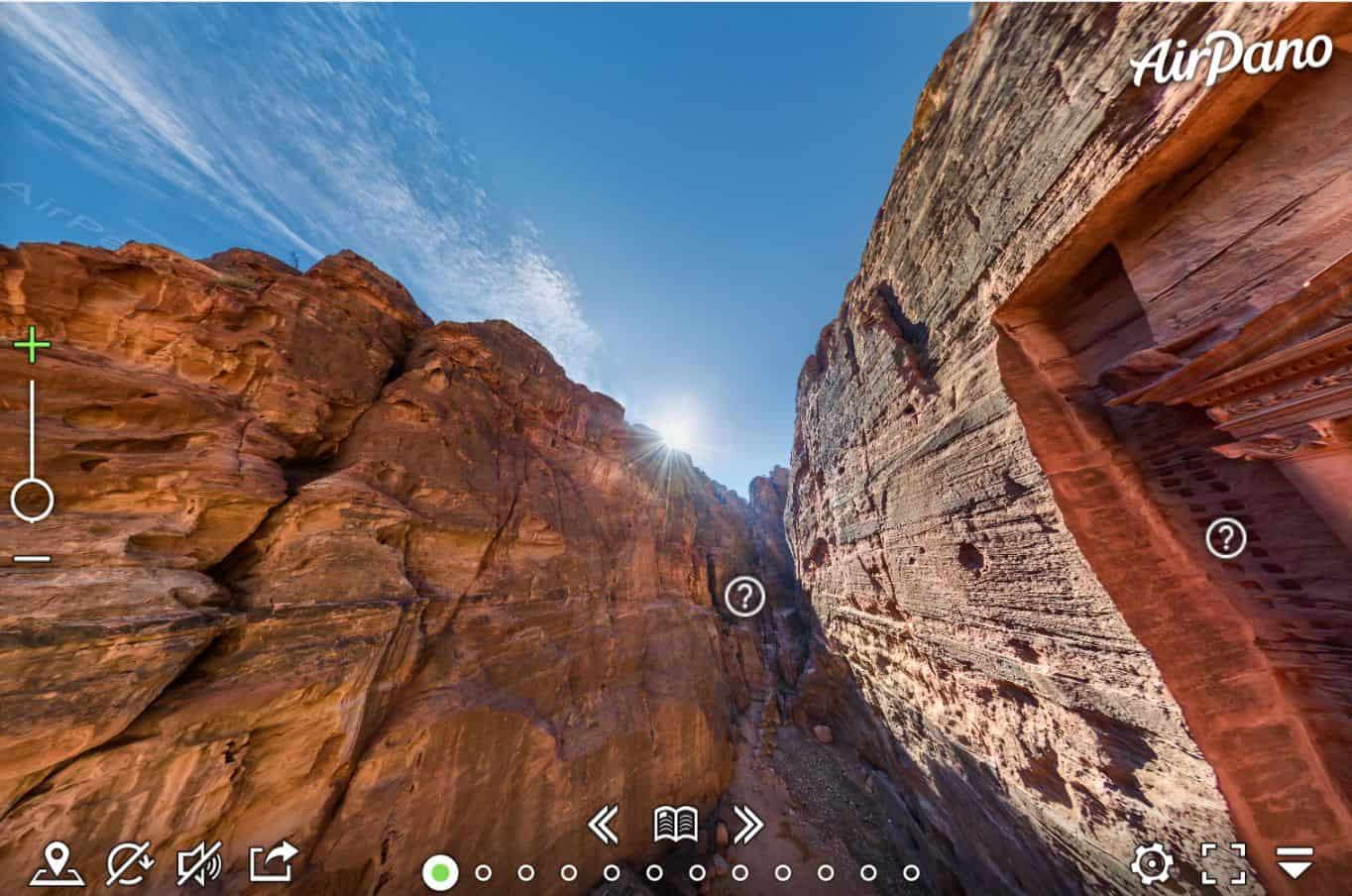 Petra, Jordan virtual tour - tourist destination