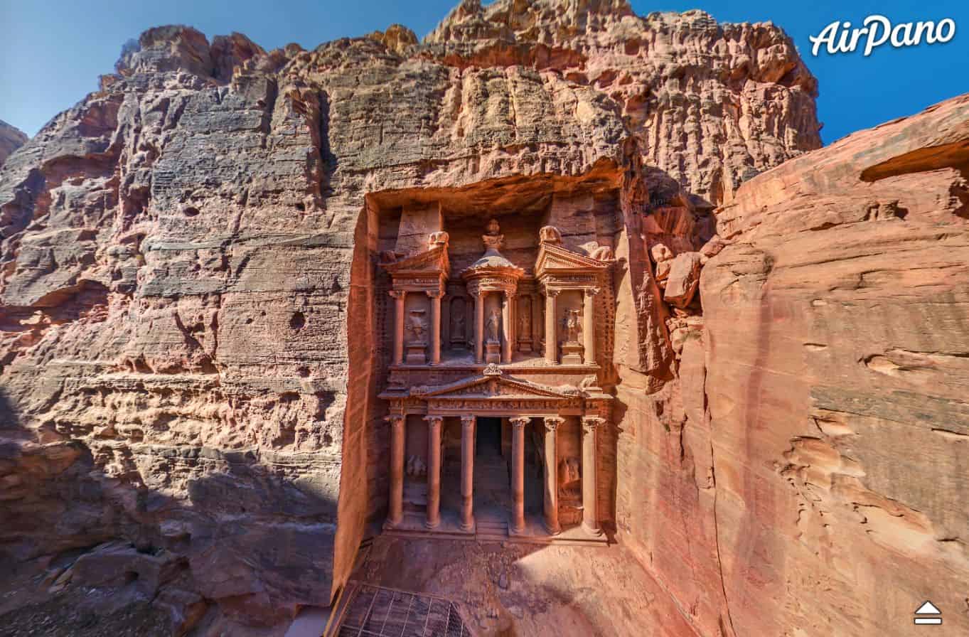 Petra, Jordan virtual tour - tourist destination