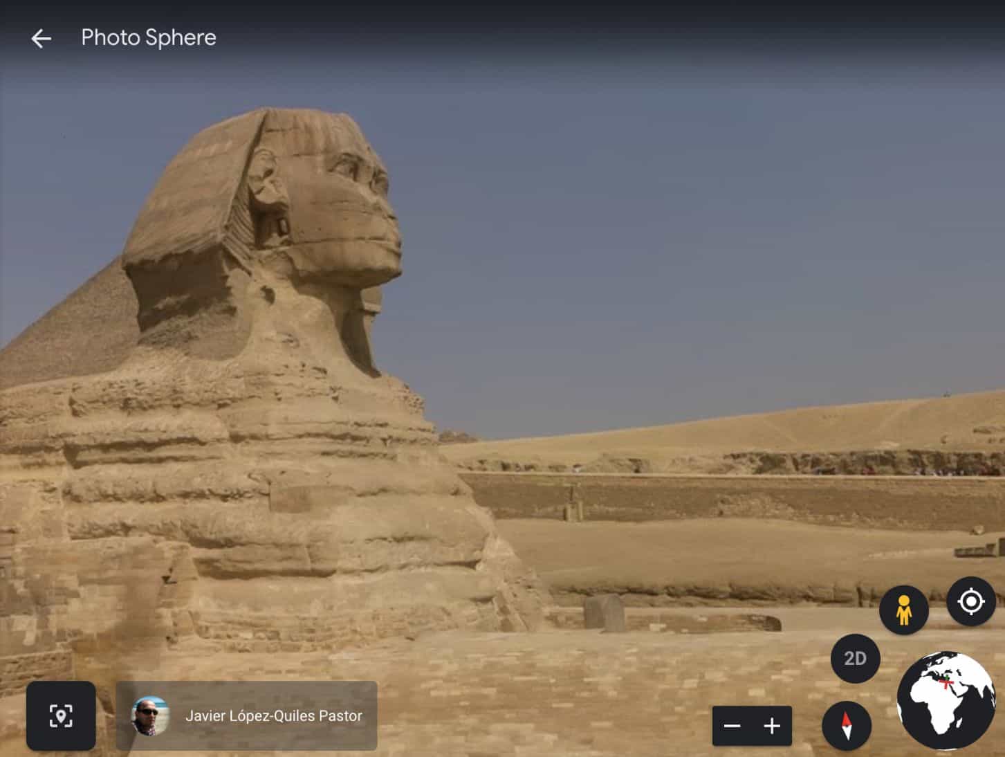 Pyramids of Giza, Egypt virtual tour Photo Sphere