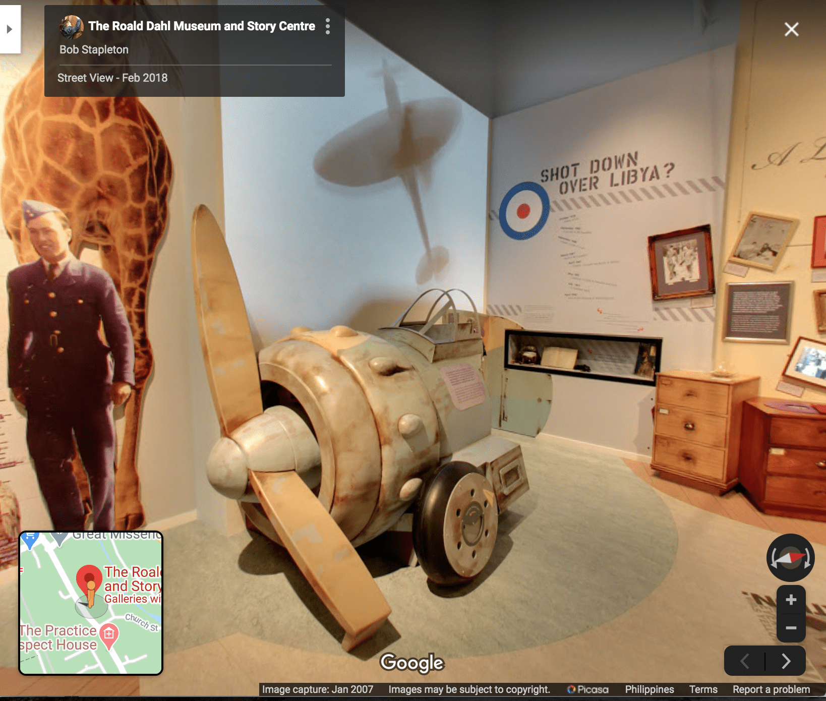 Roald Dahl Museum and Story Centre kids child chilren's virtual museum