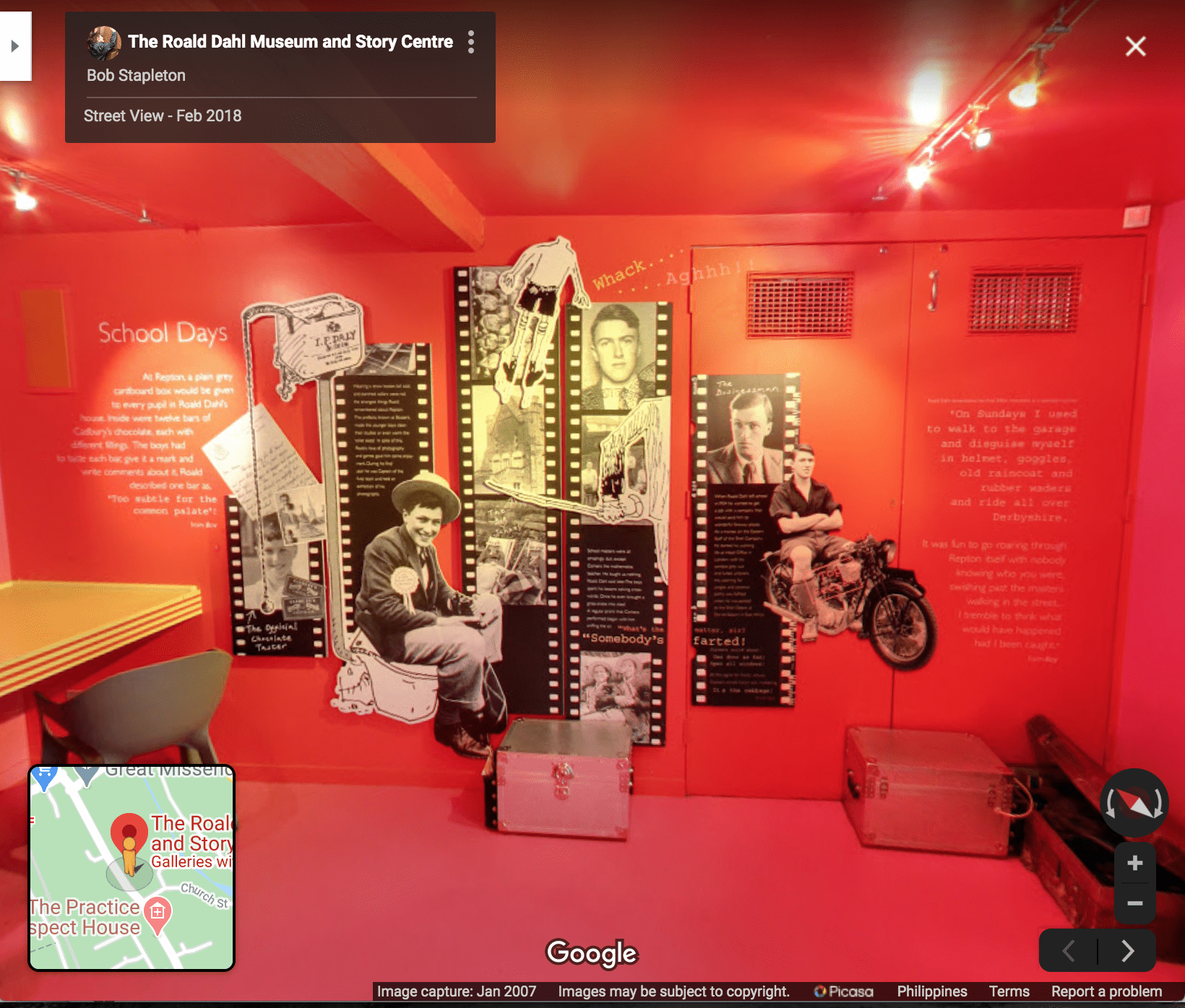 Roald Dahl Museum and Story Centre kids child chilren's virtual museum