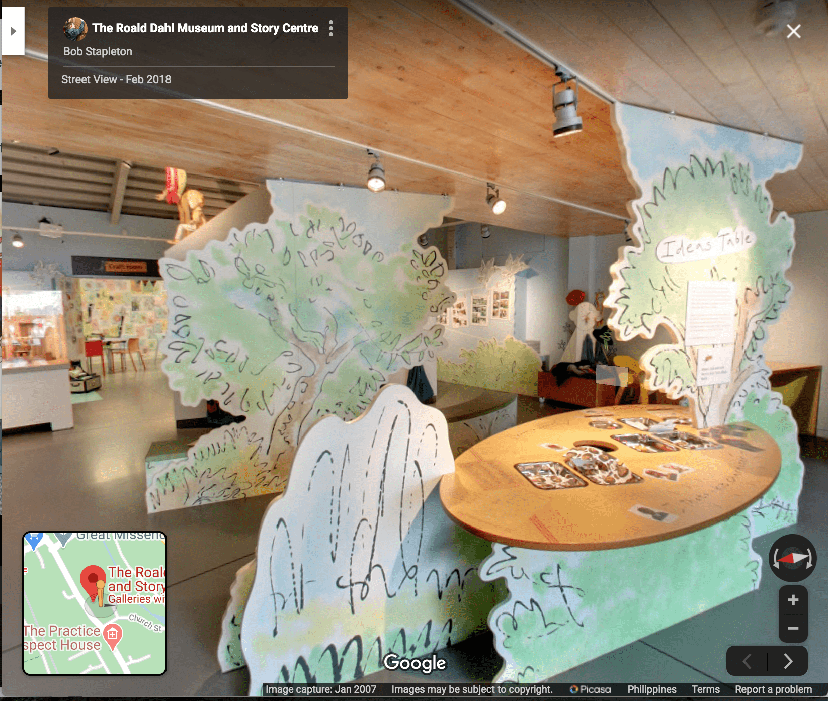 Roald Dahl Museum and Story Centre kids child chilren's virtual museum