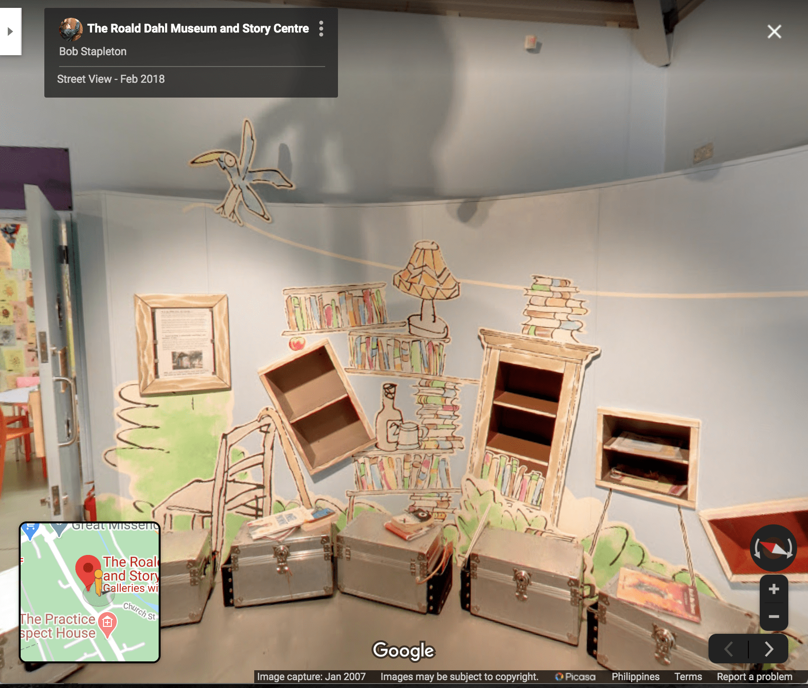 Roald Dahl Museum and Story Centre kids child chilren's virtual museum