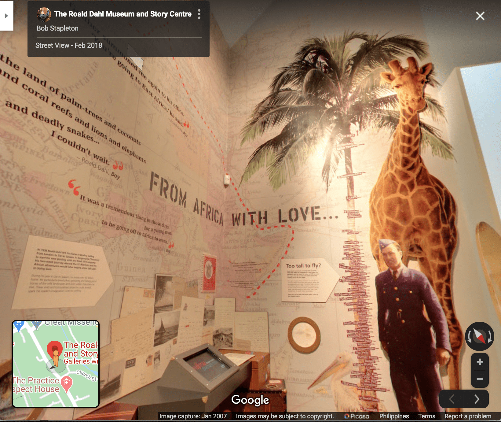 Roald Dahl Museum and Story Centre kids child chilren's virtual museum