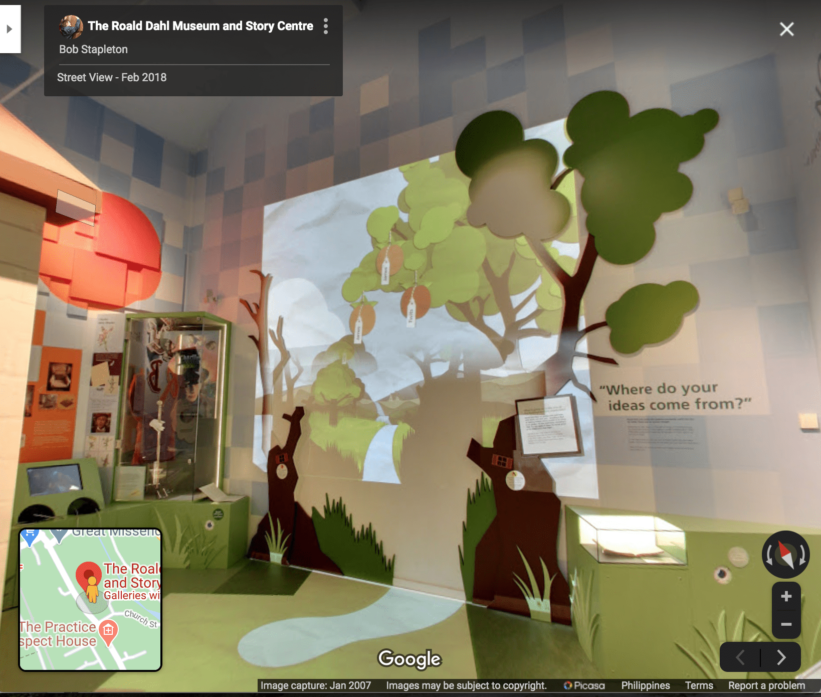 Roald Dahl Museum and Story Centre kids child chilren's virtual museum