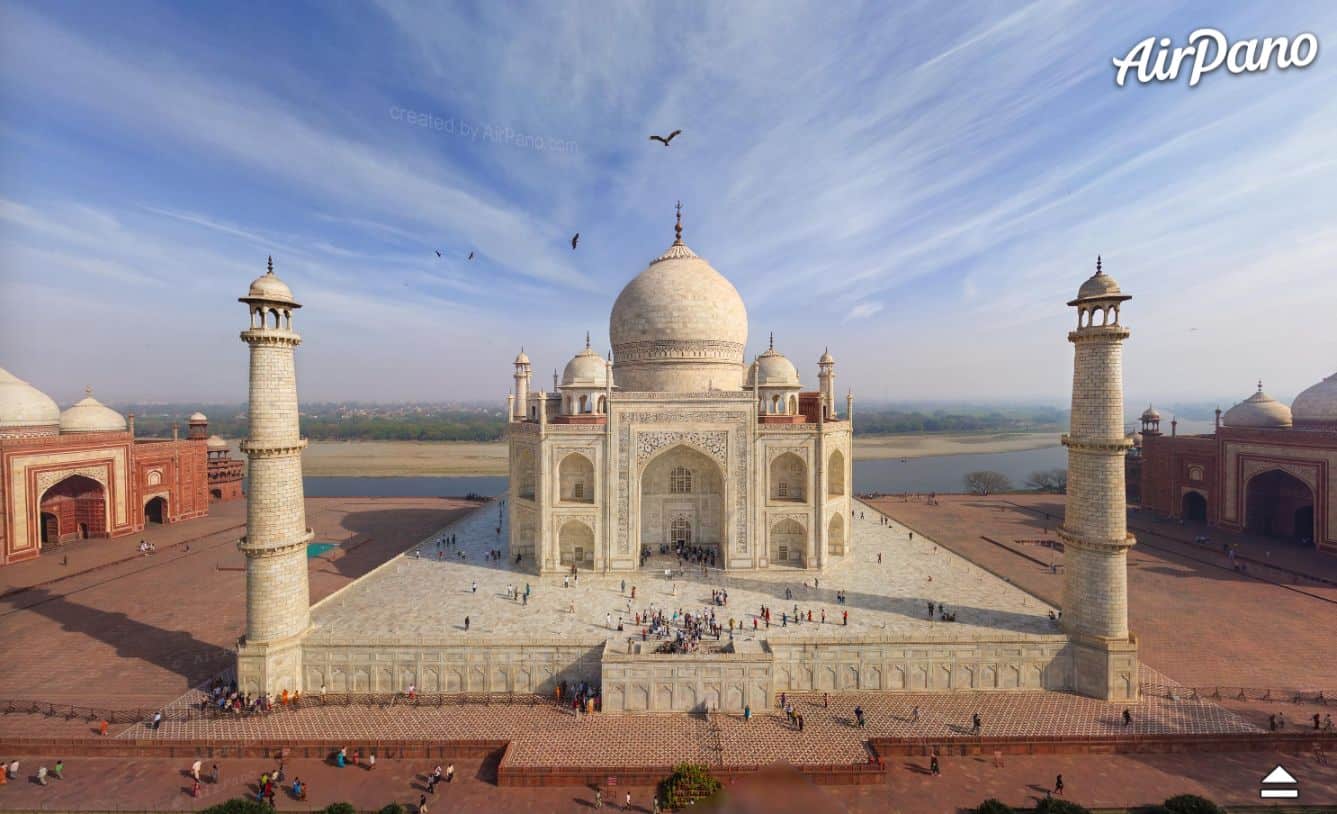 Taj Mahal virtual tour - virtual destination