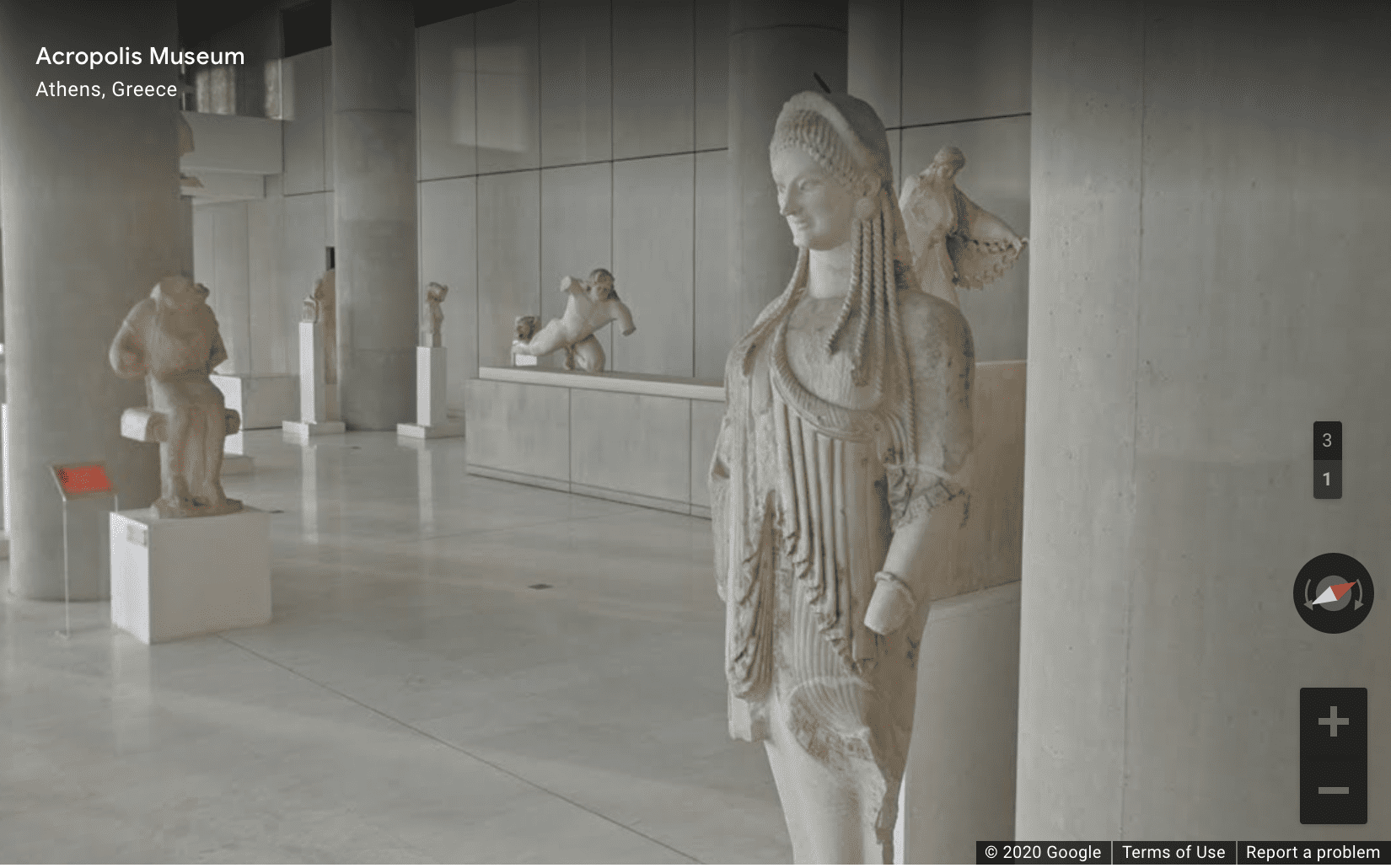 The Acropolis Museum virtual museum kids children 