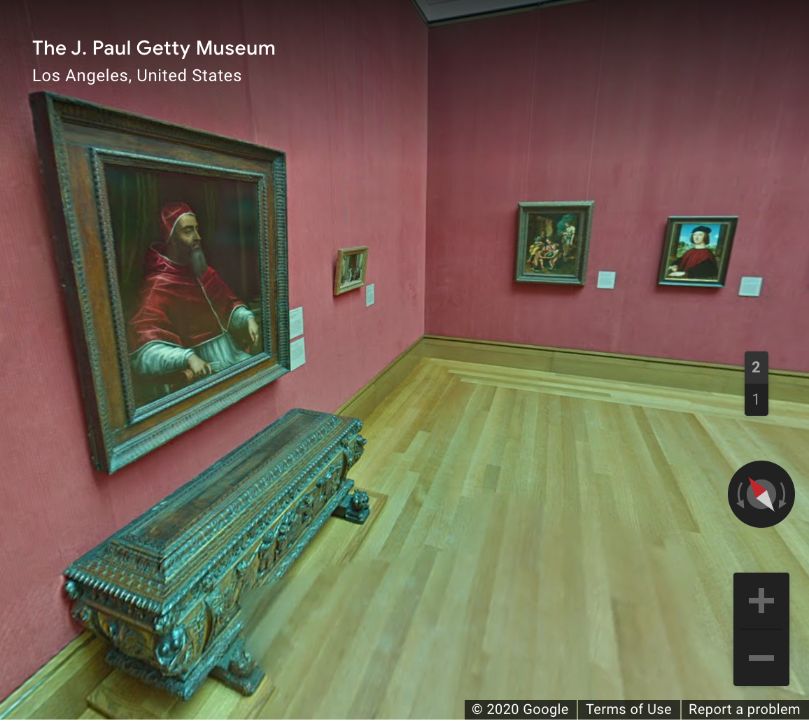 The J. Paul Getty Museum virtual tour