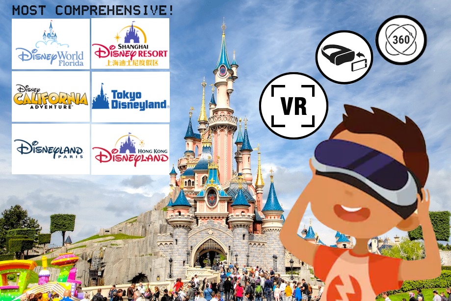 Disney Virtual Rides, Virtual tour, VR, Disneyland