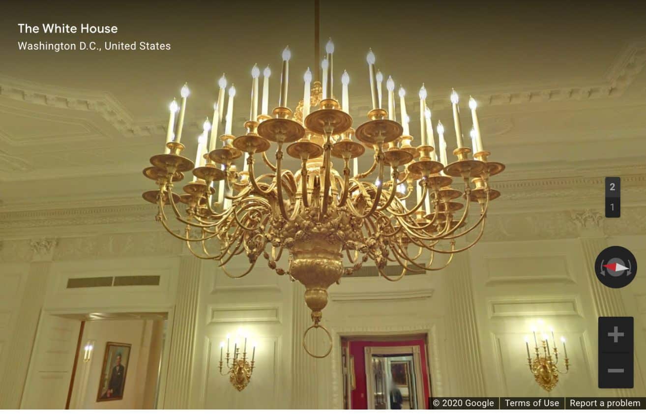 White House - virtual tour - virtual tourist destination - VR