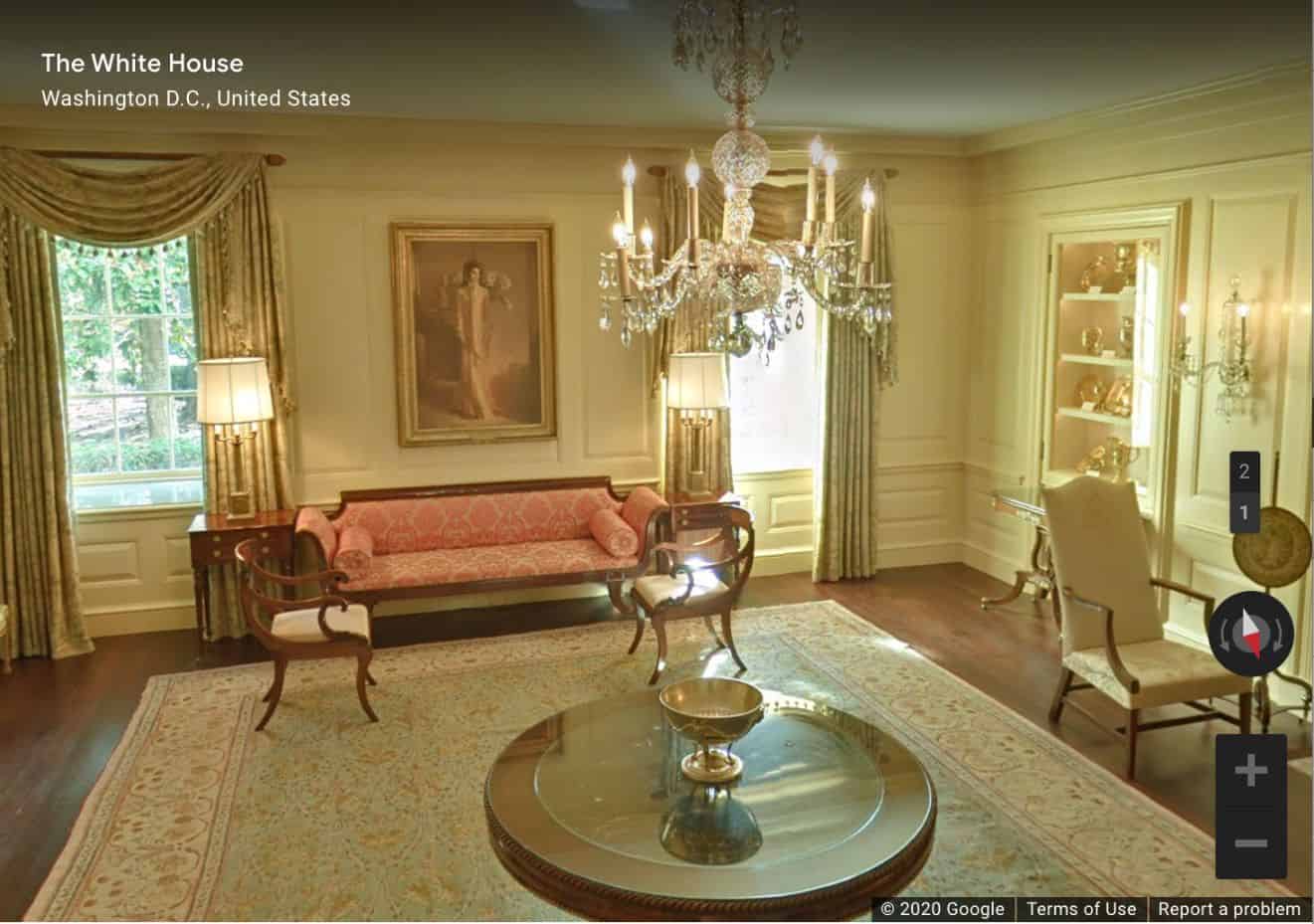 White House - virtual tour - virtual tourist destination - VR