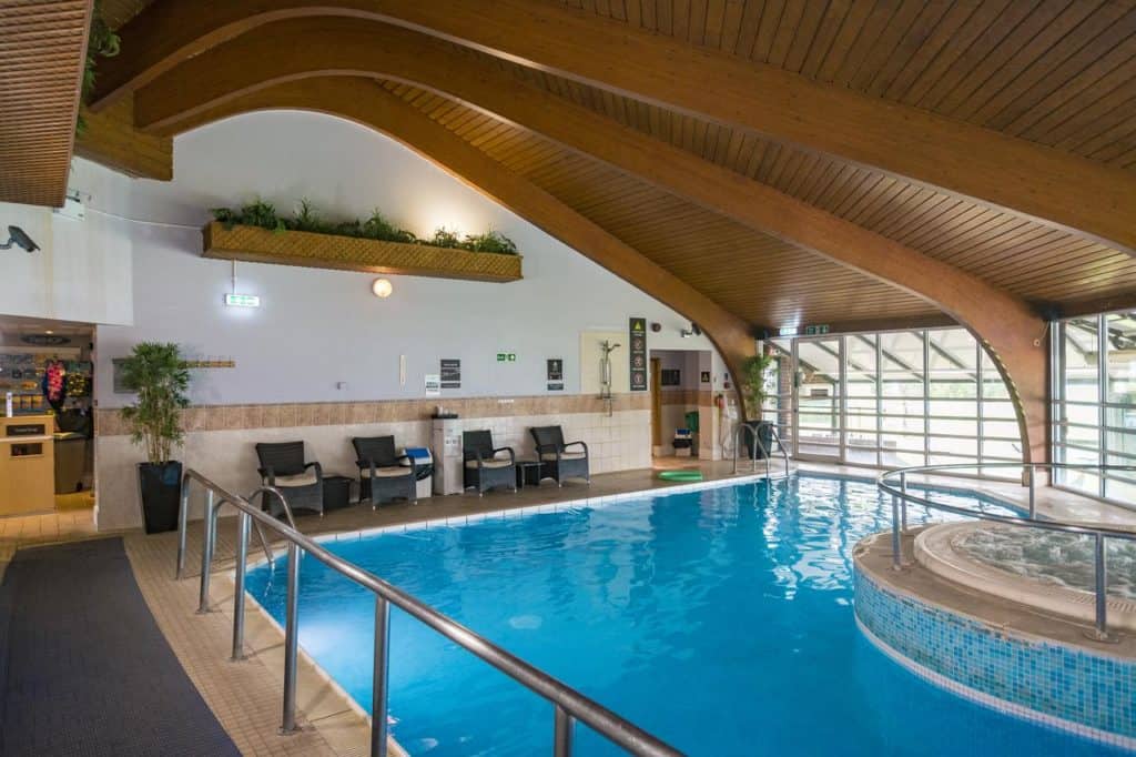 Swimming pool for family activities at Hilton Cobham