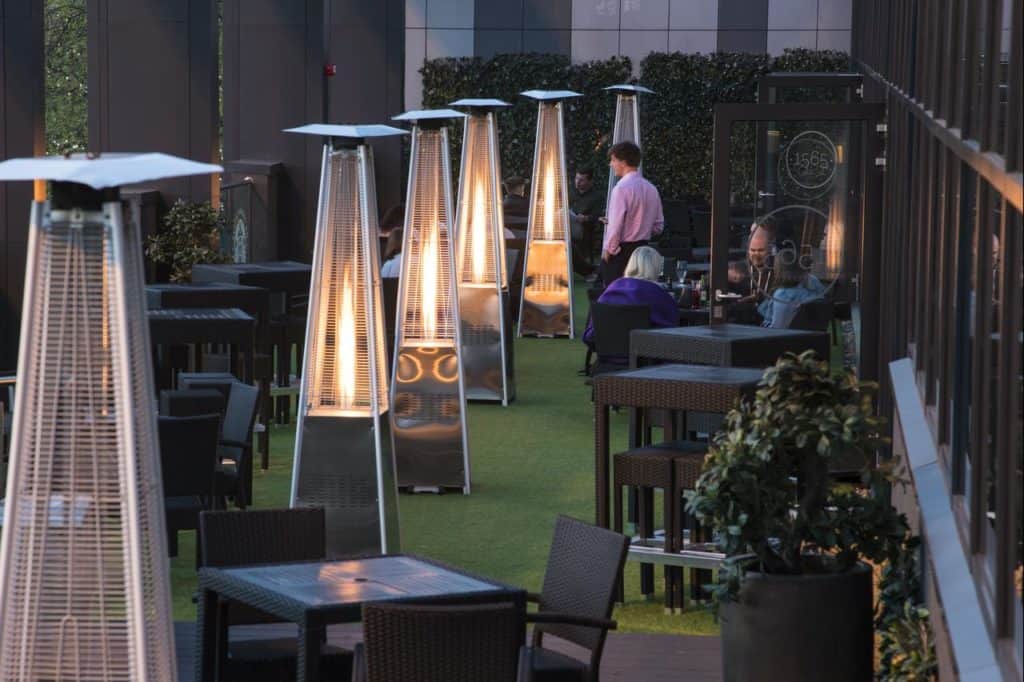 Beautiful alfresco dining option for families at Park Regis Birmingham