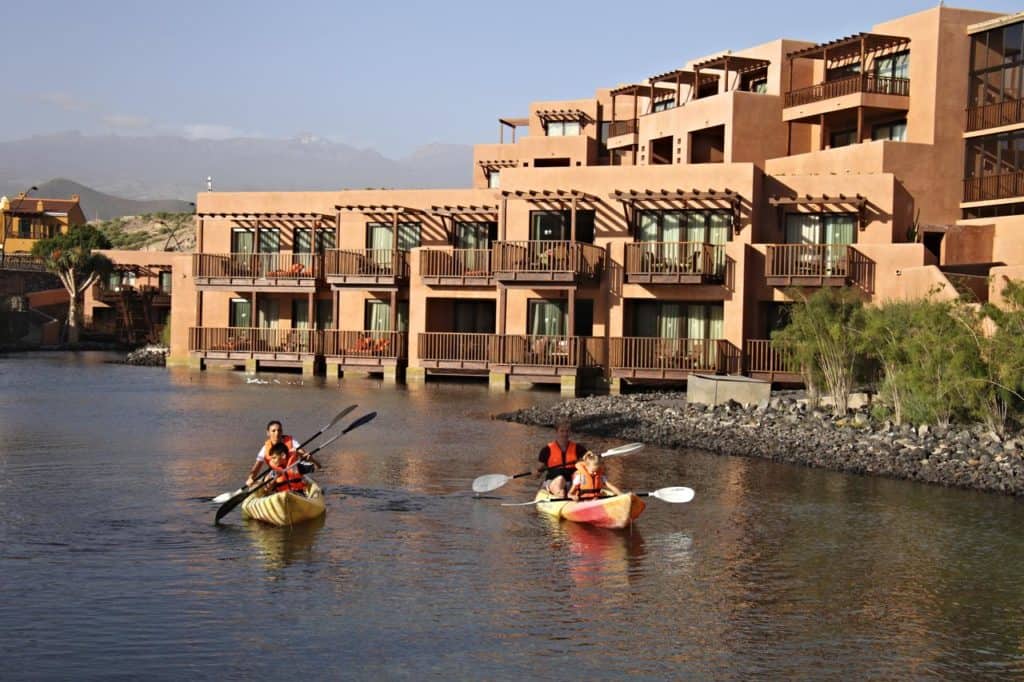 kayaking family activities at sandos san blas eco resort