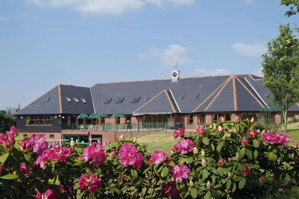 Exterior of Family-friendly Wharton Park Golf & Country Club