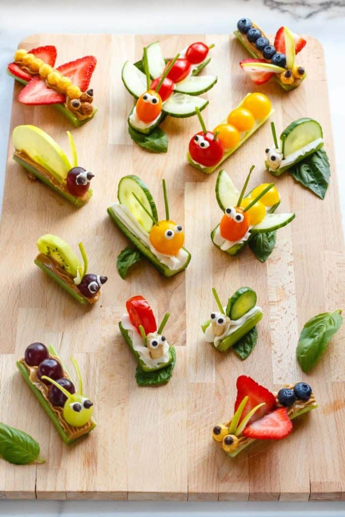 Fruit & Vegetable Bug Snacks