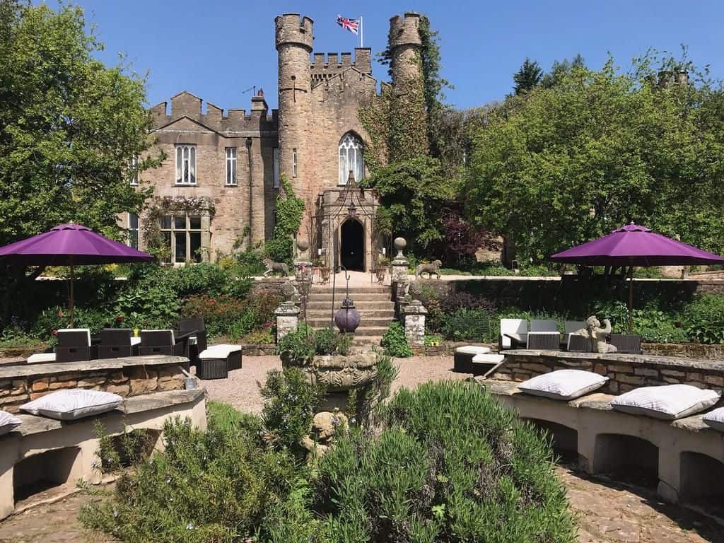 view of the child friendly augill castle in the lake district