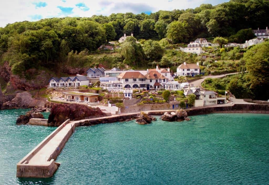 view of the Cary Arms in Torquay Devon