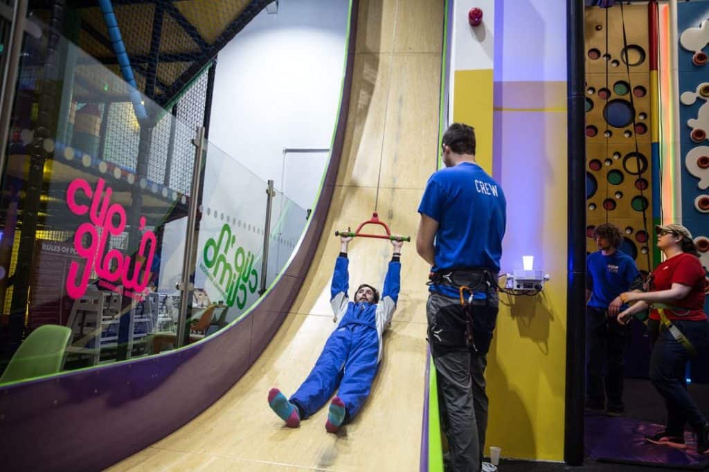 Inside Cornwall's biggest clip n climb centre