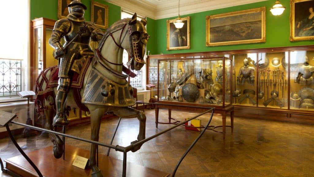 knight's gear and armours inside the family-friendly wallace collection