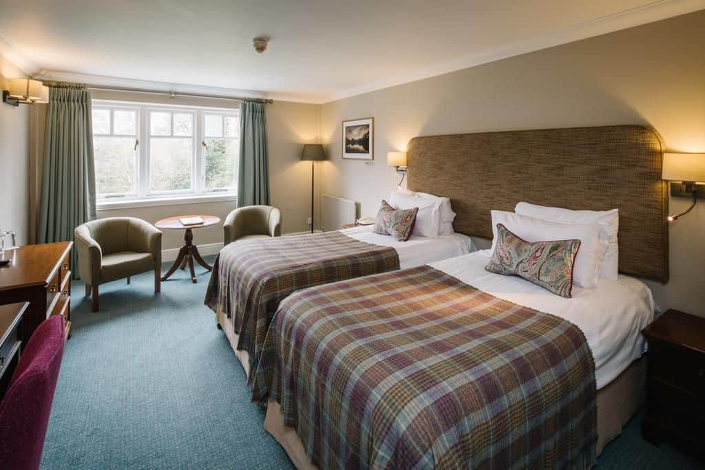 family friendly room at the Lindeth Howe hotel in the Lake District