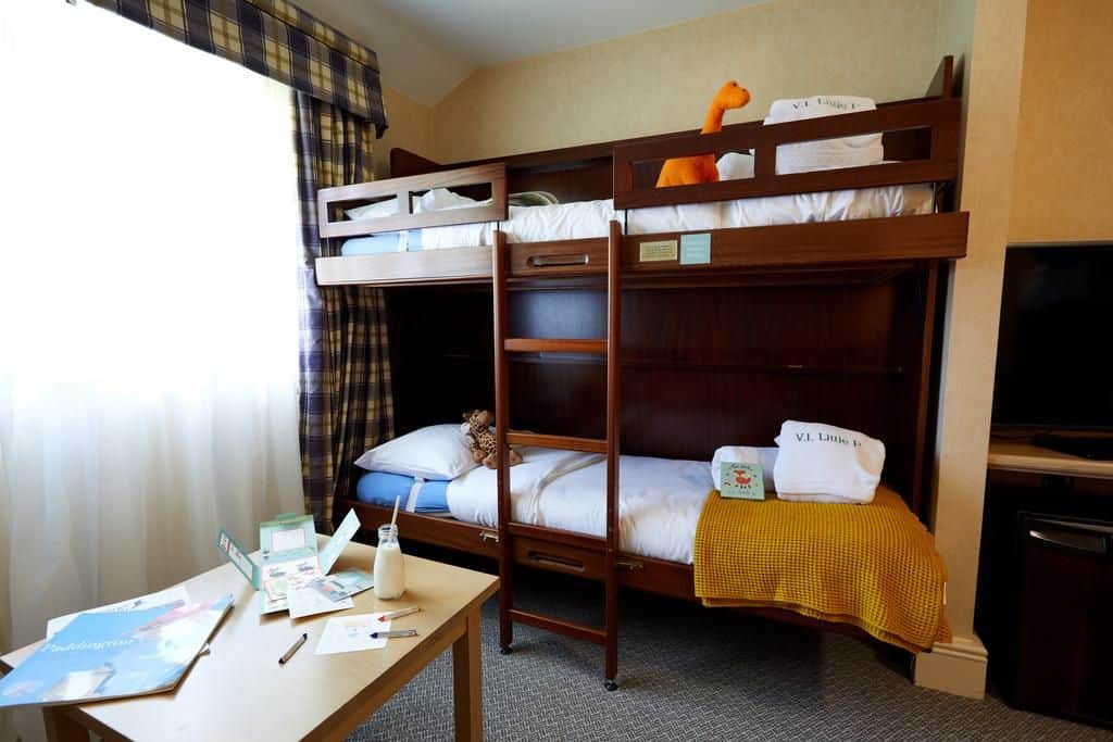 inside the family room at the north lakes hotel and spa in the lake district