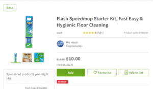 flash speedmop asda