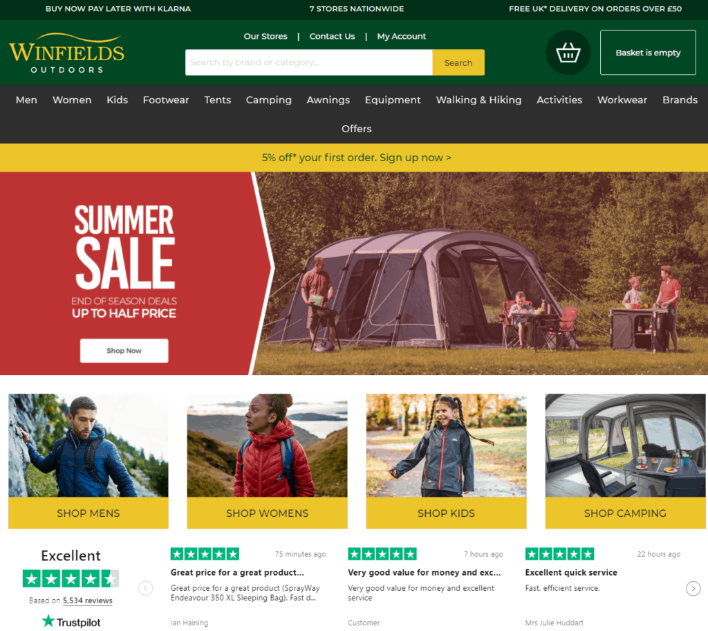 18 Best Camping Shops In 2022 For The UK (Where To Buy Your Camping Gear)