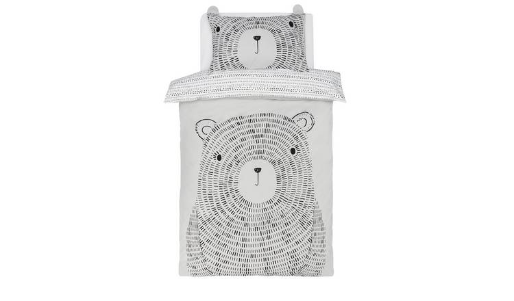 Argos Home Dash Bear Bedding Set - Toddler