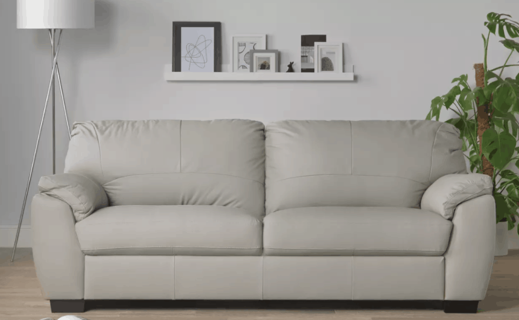 10 Best Grey Leather Sofas In A Range Of Styles 2021 Guide 10 Best Grey Leather Sofas In A Range, Light Grey Leather Sofa