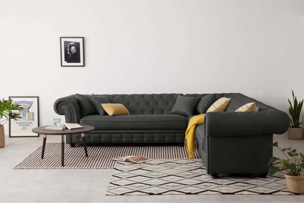 Branagh Corner Sofa, Anthracite Grey